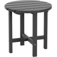 Square Outdoor Side Tables Adirondack Patio Tables for Outside HDPE