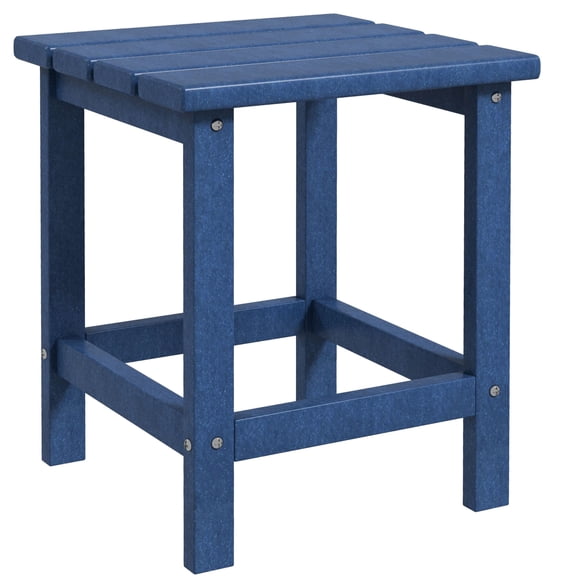 Square Outdoor Table for Porch | Pair with Existing Chair | Made of Recycled HDPE | Heavy-Duty and Waterproof