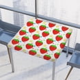 thumbnail image 1 of Square Outdoor Tablecloth Cute Cartoon Fruit Cherry Square Fitted Table Cloth with Elastic Waterproof Wipeable Card Table Cover for Dining Party Patio Indoor Outdoor Kitchen Decor fit 46 x 46 Inch, 1 of 6