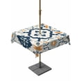 thumbnail image 1 of Square Outdoor Tablecloth with Umbrella Hole Ethnic Plaid Outside Table Cloth Waterproof Patio Table Cover Modern Rustic Abstract Geometric Art Zipper Tablecloths for Picnic Party Camping 60x60 Inch, 1 of 8