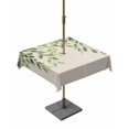 thumbnail image 1 of Square Outdoor Tablecloth with Umbrella Hole Eucalyptus Leaves Outside Table Cloth Waterproof Patio Table Cover Vintage Spring Leaves Aesthetic Zipper Tablecloths for Picnic Party Camping 54x54 Inch, 1 of 8