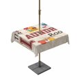 thumbnail image 1 of Square Outdoor Tablecloth with Umbrella Hole Laundry Room Outside Table Cloth Waterproof Patio Table Cover Rustic Farmhouse Washing Machine Clothes Zipper Tablecloths for Picnic Camping 60x60 Inch, 1 of 8