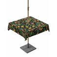 thumbnail image 1 of Square Outdoor Tablecloth with Umbrella Hole Lemons Outside Table Cloth Waterproof Patio Table Cover Summer Botanical Watercolor Elegant Pastoral Zipper Tablecloths for Picnic Camping 60x60 Inch, 1 of 8