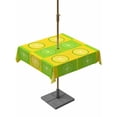 thumbnail image 1 of Square Outdoor Tablecloth with Umbrella Hole Plaid Summer Lemon Outside Table Cloth Waterproof Patio Table Cover Farmhouse Checkered Modern Zipper Tablecloths for Picnic Party Camping 54x54 Inch, 1 of 8