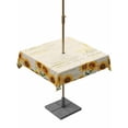 thumbnail image 1 of Square Outdoor Tablecloth with Umbrella Hole Yellow Sunflowers Outside Table Cloth Waterproof Patio Table Cover Farmhouse Rustic Botanical Floral Plants Zipper Tablecloths for Picnic 54x54 Inch, 1 of 8
