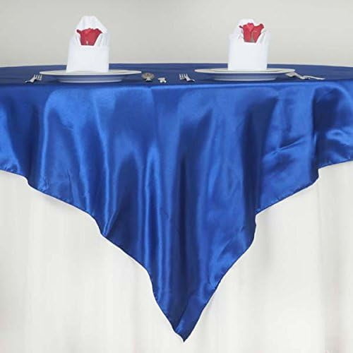 Square Overlay for Wedding Catering Party Decorations - Royal Blue (Pack of 5)