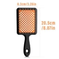 thumbnail image 1 of Square Paddle Cushion Hair Brush with Square‑Tipped Bristles for Gentle Detangling, Scalp Massage Hairbrush for Wet Dry All Hair Types, 1 of 8