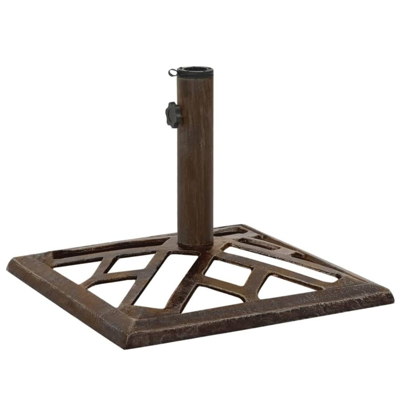 Square Patio Umbrella Base, Heavy Duty Umbrella Stand Outdoor Stand