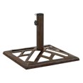 Square Patio Umbrella Base, Heavy Duty Umbrella Stand Outdoor Stand