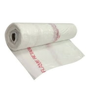 Square-Pattern String Reinforced Poly 20x100 Flame Resistant 6 Mils Clear