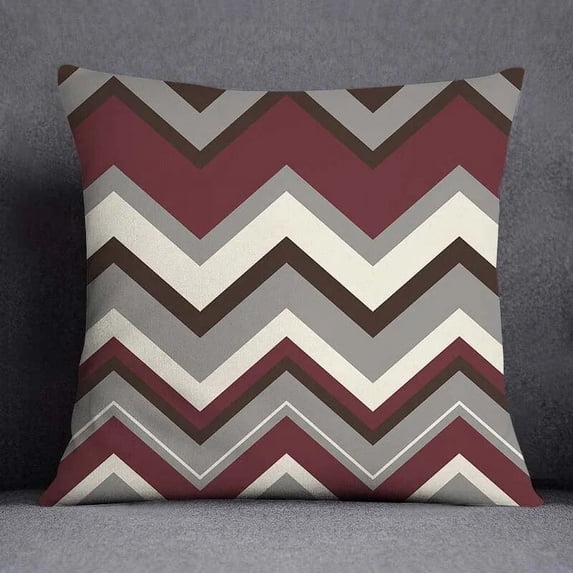 Square Pillowcase Home Office Decor Cushion Cover Geometric Colorful