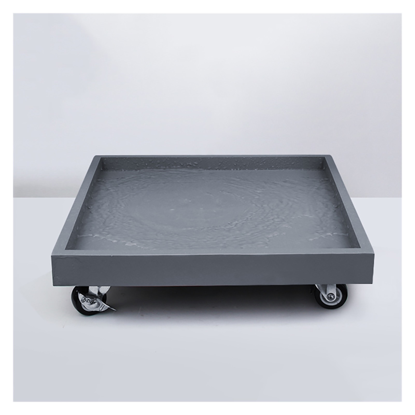 Square Plant Flower Stand Pot Caddy for Indoor Outdoor,Rolling Plant ...