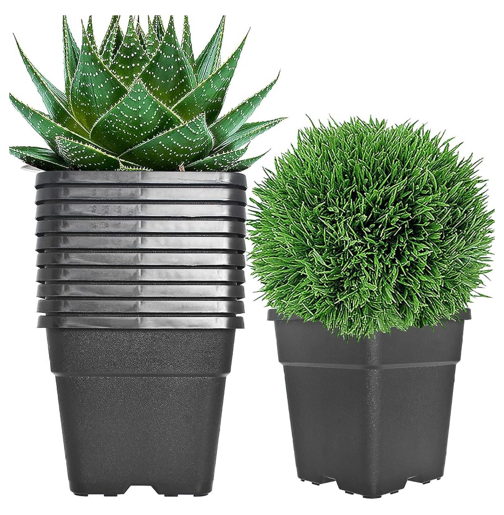 Square Planter Nursery Pots 7.64 Gallon Pots for Plants, Injection ...