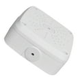 thumbnail image 1 of Square Plastic Junction Box with Invisible Wire Routing Impacts Resistant Case for CCTV Mounts Enhances Aesthetic Durability, 1 of 9