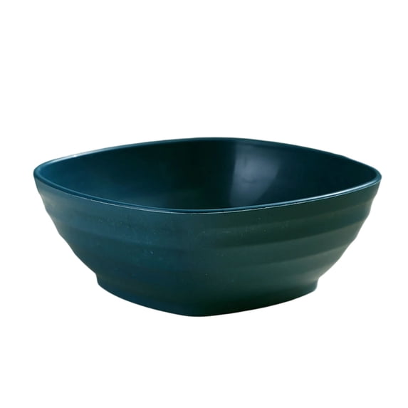 Square Plastic Snack Bowl, Unbreakable Wheat Straw Cereal Bowls, Lightweight Durable Salad bowls, Mini Prep Bowls for Rice, Soup, Salad, Fruit, Desser
