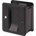 thumbnail image 1 of Square Pocket Door Lock, Passage (Hall/Closet) Latch, Matte Black by Stone Harbor Hardware, 1 of 3