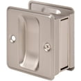thumbnail image 1 of Square Pocket Door Lock, Passage (Hall/Closet) Latch, Satin Nickel by Stone Harbor Hardware, 1 of 3