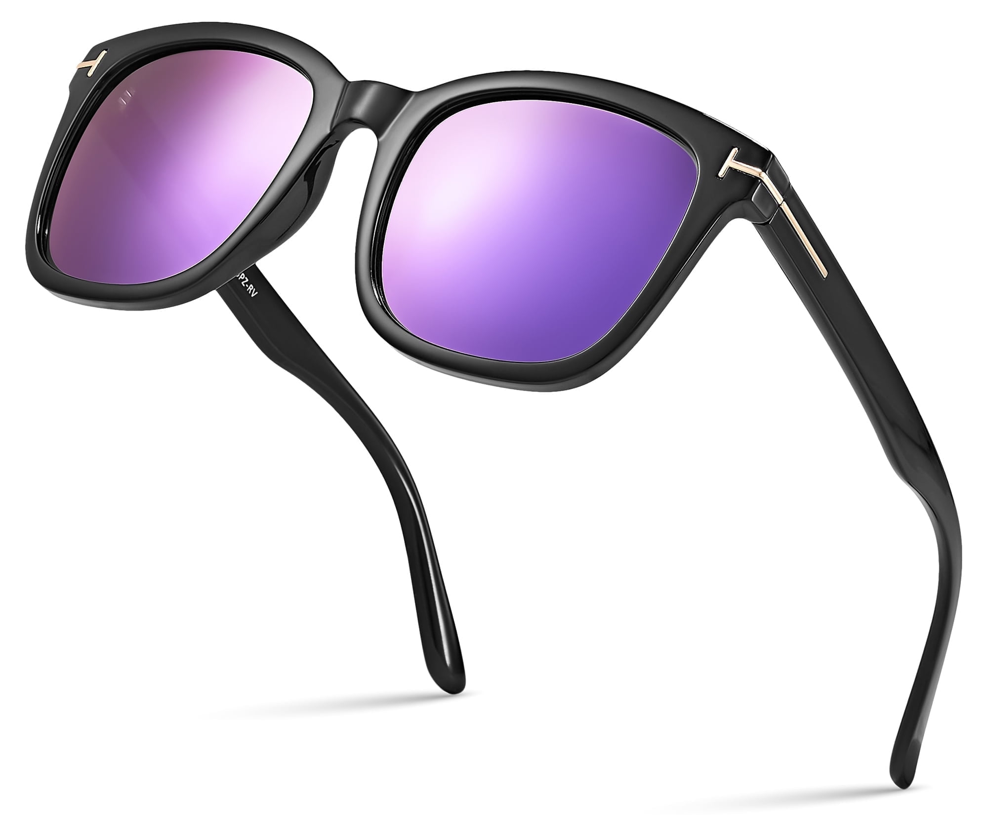 Square Polarized Mirrored Sunglasses for Women Colorful 80 display picture 2