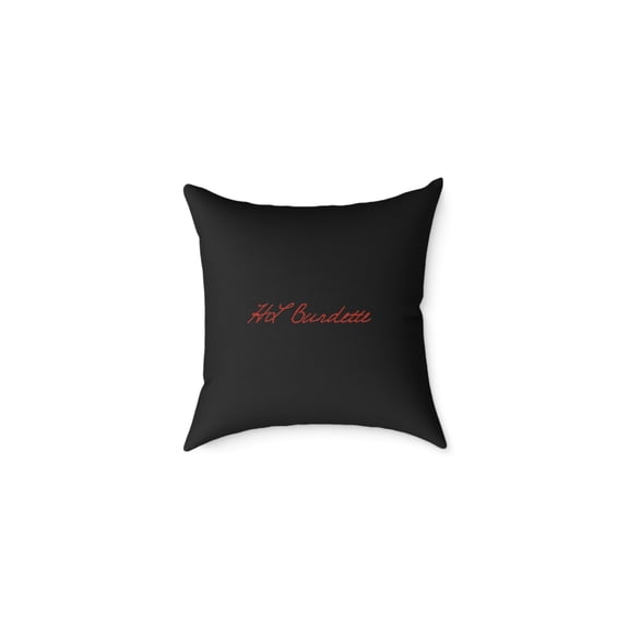 Square Poly Canvas Pillow By HL Burdette