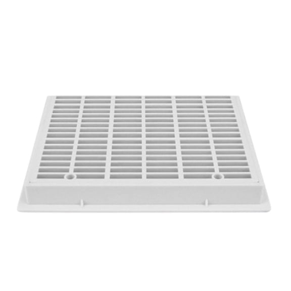 Square Pool Main Drain Outlet Square Floor Drain ABS Plastics Texture Suitable for Easy Cleansing in Pools