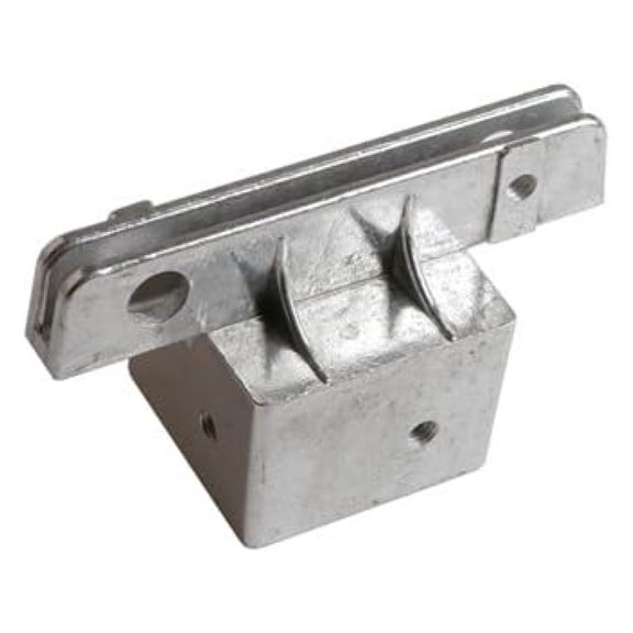 Square Post Street Sign Bracket, Size=1.75 inch, Bracket =Flat Sign in 5.5 inch slot