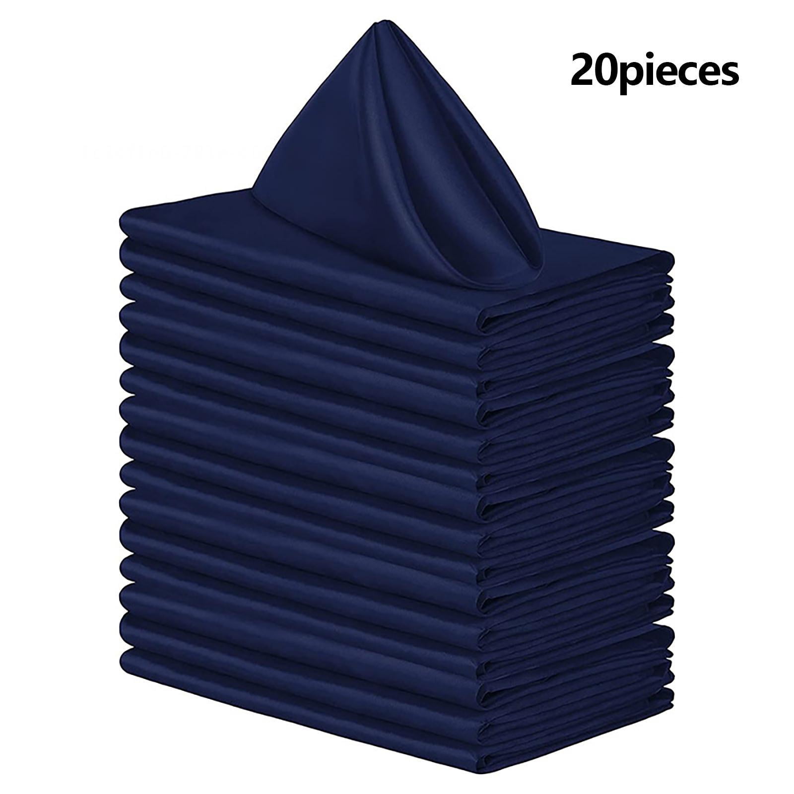 Arkwright 25 Pack of Cloth Dinner Napkins - Navy Blue - Restaurant Quality - 20 inch x 20 inch, Size: 20 x 20