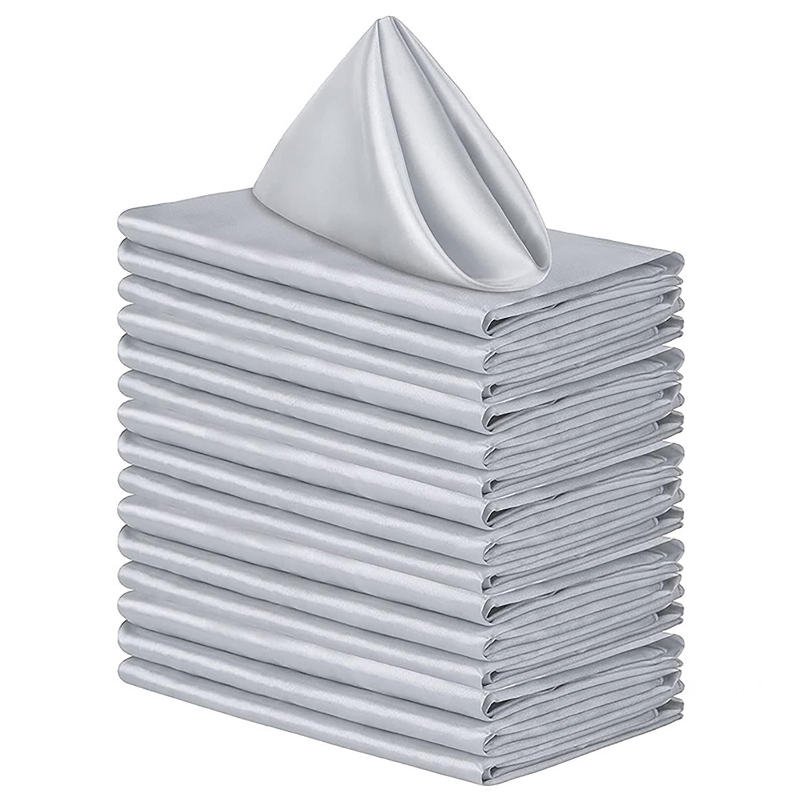 Polyester Square Napkins, Solid Color Napkins, Washable Wrinkle-free  Reusable Table Napkins With Hemmed Edge For Family Event, Wedding, Party,  Hotel, Restaurant, Home Decoration - Temu