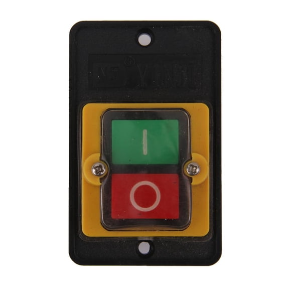 Square Press Button Switch Self-locking Latching Water /380V 10A