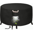 thumbnail image 1 of Square Propane Fire Pit Cover 30x30x25 Inch Waterproof Heavy Duty 600D Gas Fire Pit Table Cover Fits 28-30 Inch Firepit All-Weather Patio Protection, 1 of 10