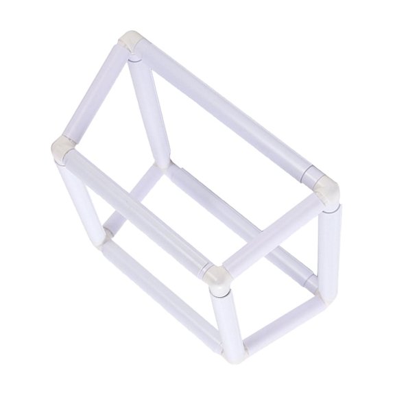 Square Quilting Frame Double Layer Embroidery Frame Trapezoids Shaped Embroidery Frame for Embroidery Quilting
