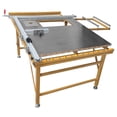 thumbnail image 1 of Square Rail Saw Table Dust-Free Saw Machine Manual Wood Cutting 220V, 1 of 10