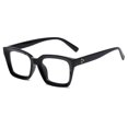 thumbnail image 1 of Square Reading Glasses Rectangle Blue Light Blocking Spring Hinge Readers, 1 of 4