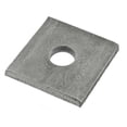 thumbnail image 1 of Square Rivet Washer, 3/16 in ID, 1/2 in OD, Steel, Zinc Plated Finish, 500 PK, 1 of 1