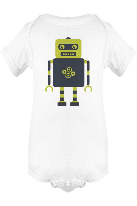Square Robot Bodysuit Infant -Image by Shutterstock, Newborn
