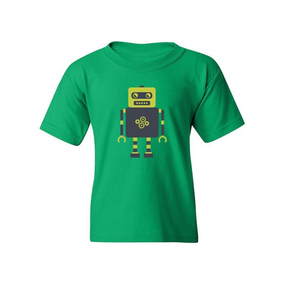 Square Robot T-Shirt Juniors -Image by Shutterstock, Medium