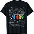 thumbnail image 1 of Square Root 4489 Equals 67 Funny Math Teacher Unisex Graphic T-Shirt, 1 of 6