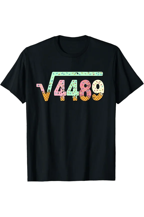 Square Root 4489 Slang Math Teacher Six Seven 6 7 67 Graphic Tee