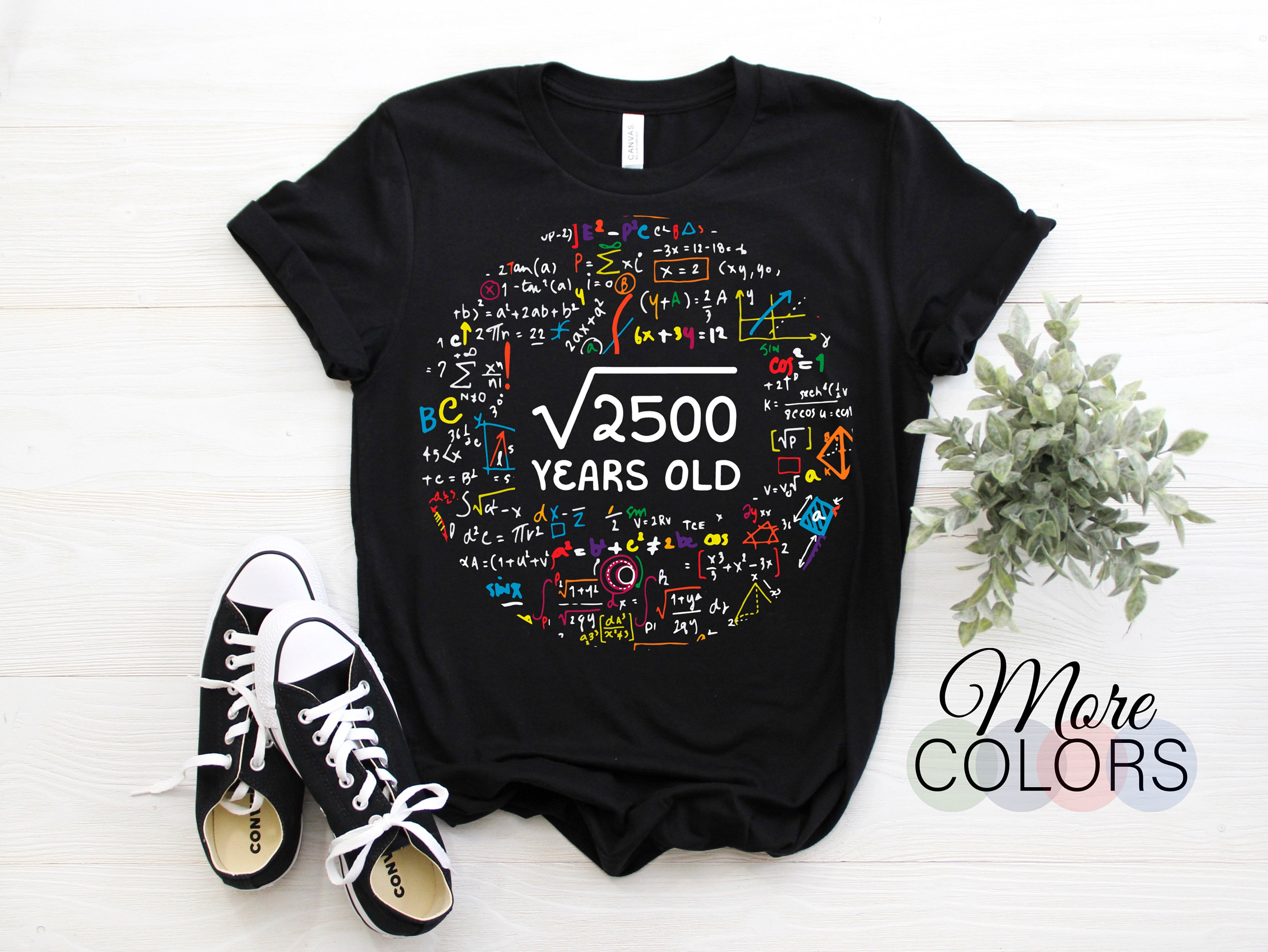 square-root-of-2500-50th-fifty-yrs-birthday-50-old-gift-math-bday-party