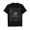 thumbnail image 1 of Square Root Of 289 17th Birthday 17 Year Old Gifts Math Bday T-Shirt, 1 of 5