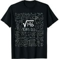 thumbnail image 1 of Square Root of 196: 14 Years Old, 14th Birthday Design T-Shirt, 1 of 4
