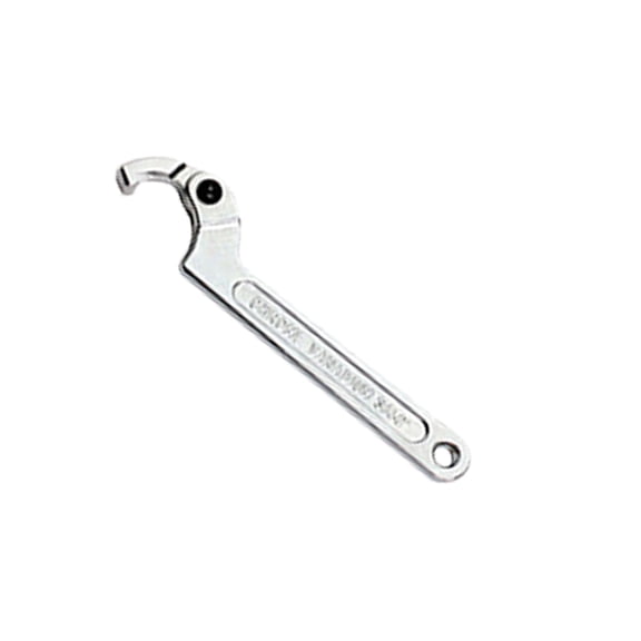 Square /Round End Water Meter Tool Strong Metal Adjustable Hook Wrench Ideal For Pipe Maintenance Auto Tools Supplies