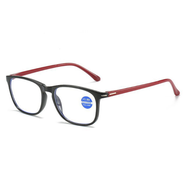 Square Round Frame Antiblue Light Reading Glasses Ultralight Hyperopia