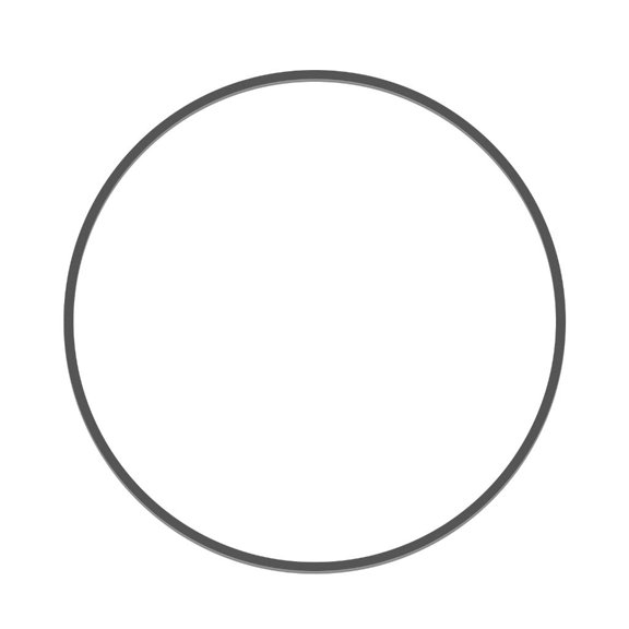 Square Rubber Drive Belt 1.2mm for Turntables Cassette Players Tape Recorder