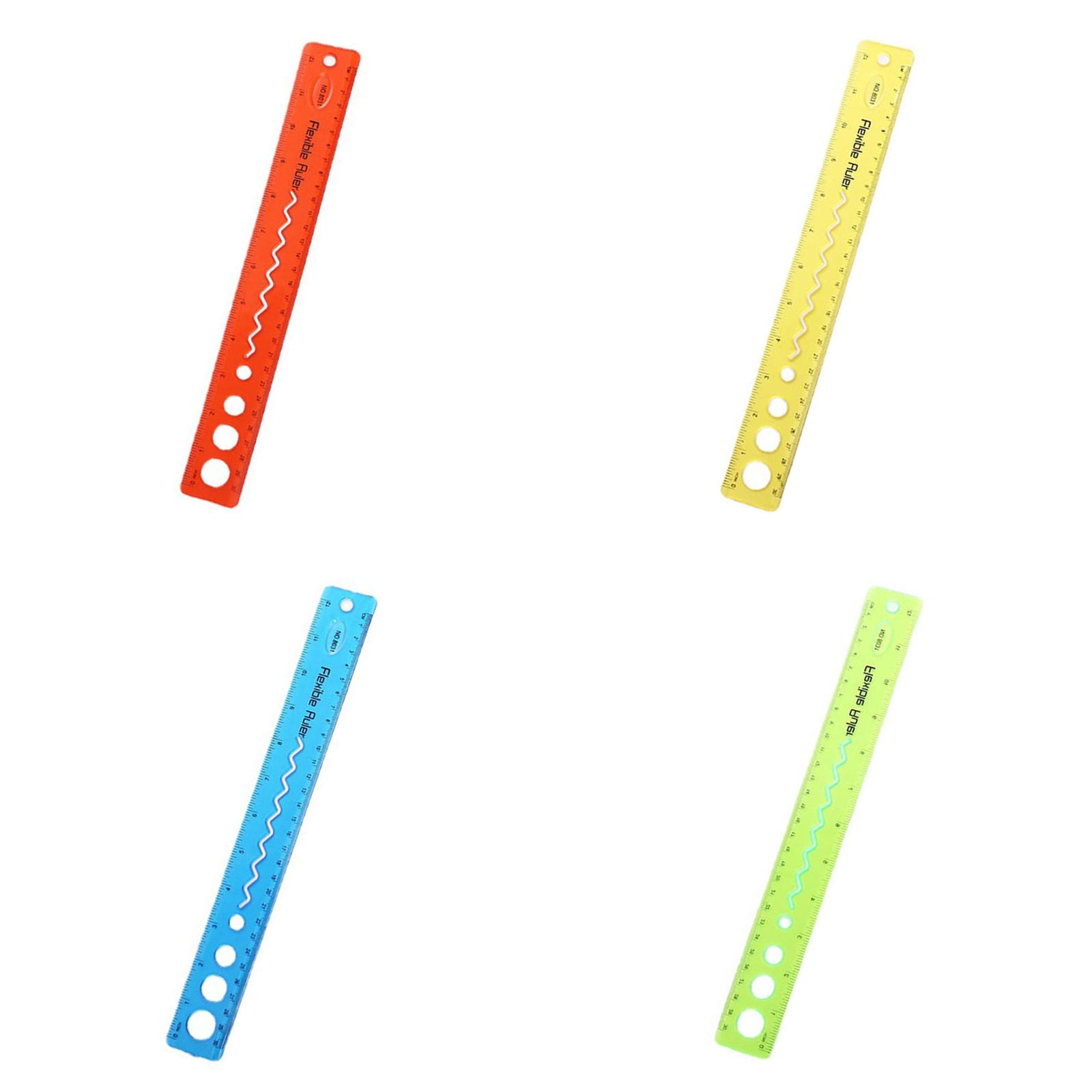 Square Ruler for Sewing, Tyeign for teen scholar Soft Bendable Ruler ...
