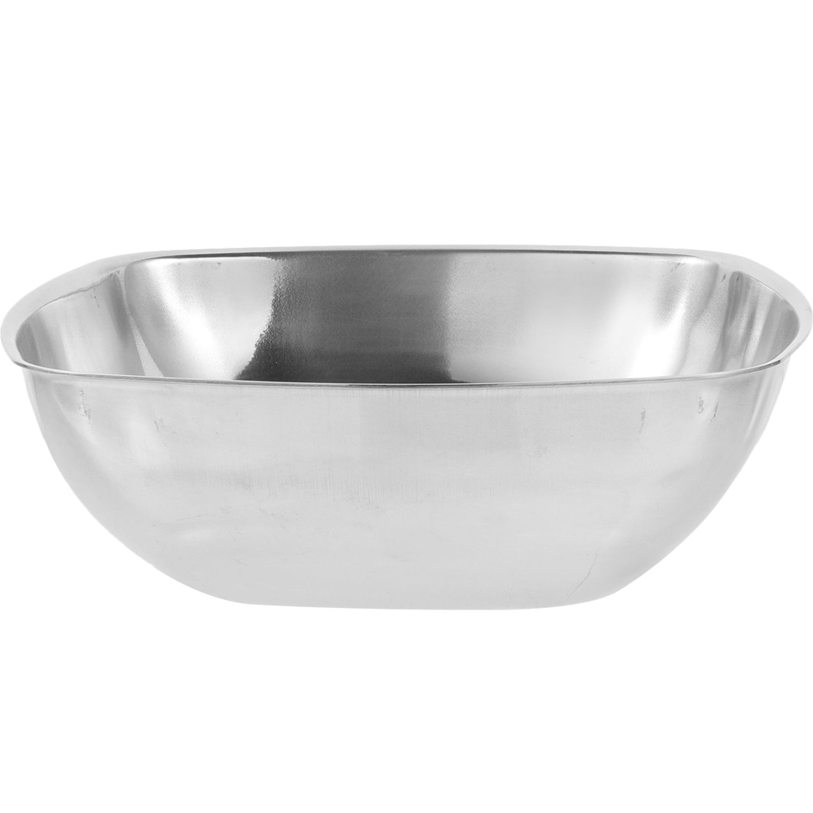 Square Salad Bowl Large Mixing Bowls Stainless Ramekins Metal Sauce