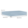 thumbnail image 1 of Square Sandboxes Sandpit Cover, 210D Waterproof Duty Sandbox With Cover, 1 of 3