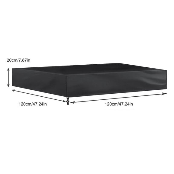 Square Sandboxes Sandpit Cover, 210D Waterproof Duty Sandbox With Cover
