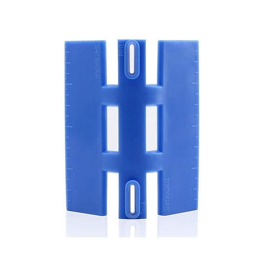 Square Scriber Measuring Gauge Wood Working Paint Bullnose Corner Marking Tool Duplicator Profile Trim Ruler