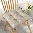 thumbnail image 1 of Square Seat Cushion, Versatile Floor Pillow for Home Use, Soft Cotton Linen Blend, Supportive Filling, Ideal for Bedroom Living Room Decor and Back Support, 1 of 7