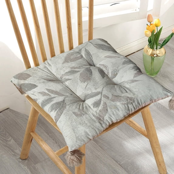 Square Seat Cushion, Versatile Floor Pillow for Home Use, Soft Cotton Linen Blend, Supportive Filling, Ideal for Bedroom Living Room Decor and Back Support